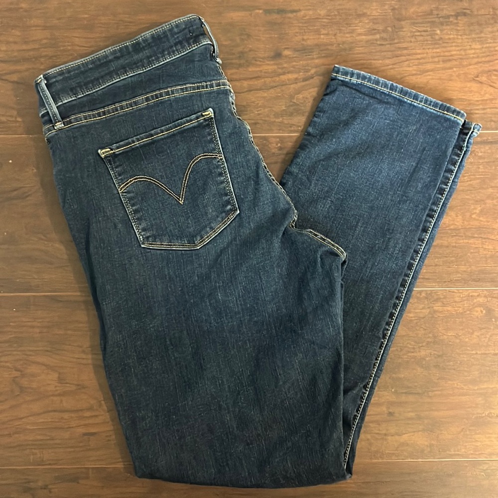 Womens Levi Strauss & Co Classic Mid-Rise Skinny Jeans